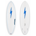 Prancha Lightning Bolt Fun Board Egg EPS - Branca/Azul