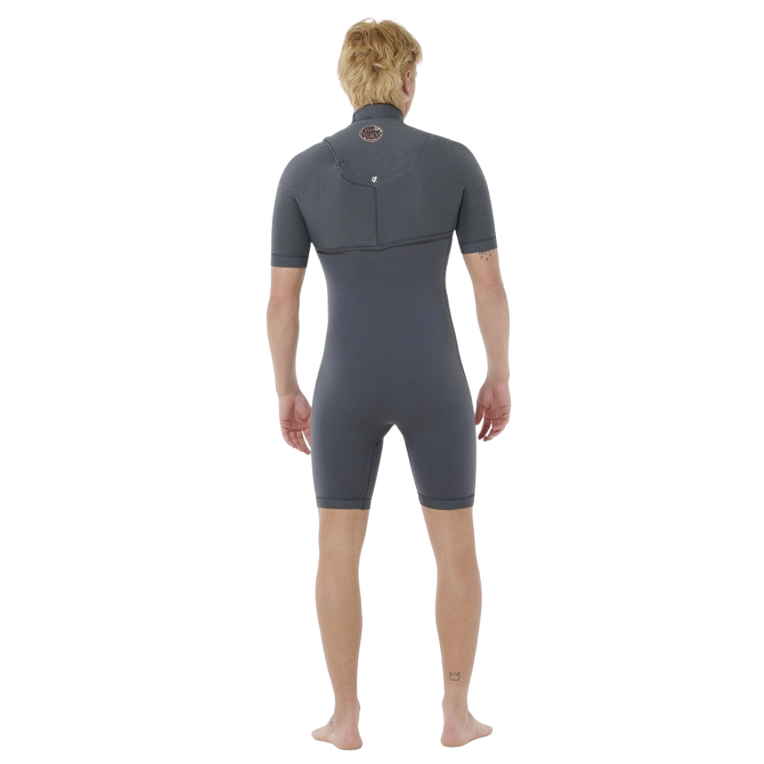 Rip Curl Short John E-Bomb 2/2 mm Manga Curta Iron - Sem Zipper