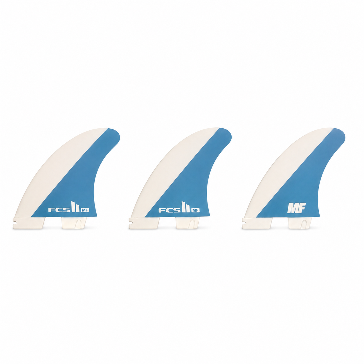 Quilha FCS II MF Mick Fanning PC Thruster Medium - Azul