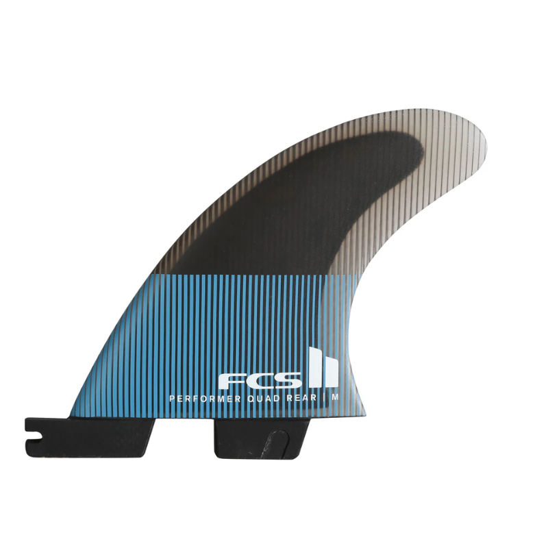 Quilha FCS II Performer Quad Rear PC - Azul