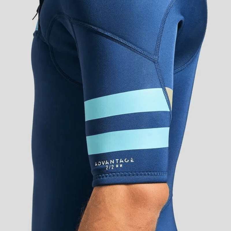 Hurley Short John Advantage 2/2mm Azul - Chest Zip