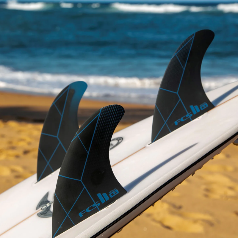 Quilha FCS II PC Kolohe Andino Triquilhas FCS - Black / Blue