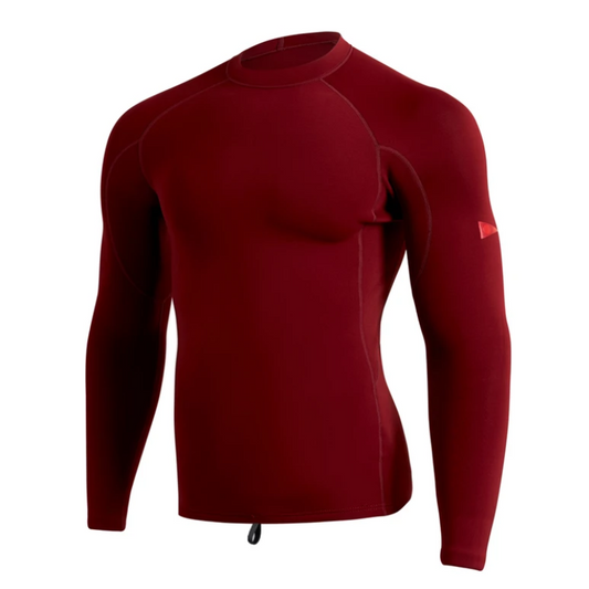 Jaqueta Neoprene Florence Marine 1.5 mm Flatlock - Bordô