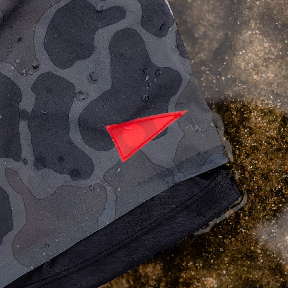 Bermuda Duplo Airtex Preto Camo Florence 2 IN 1