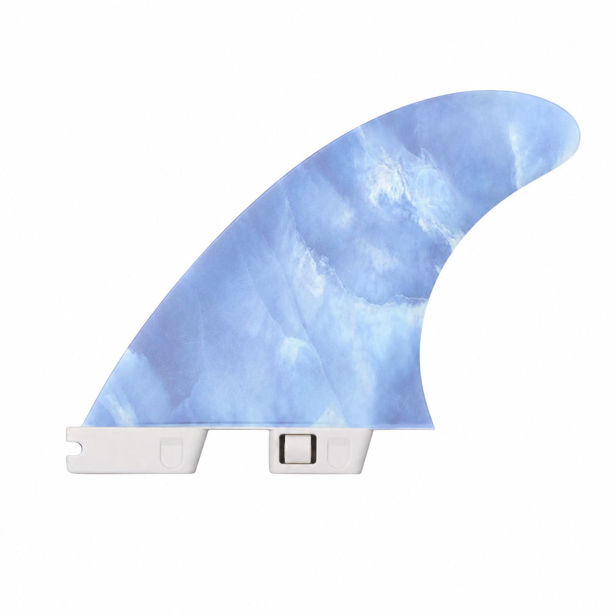 Quilha Pavani Triquilha Encaixe FCS II - Azul Mármore