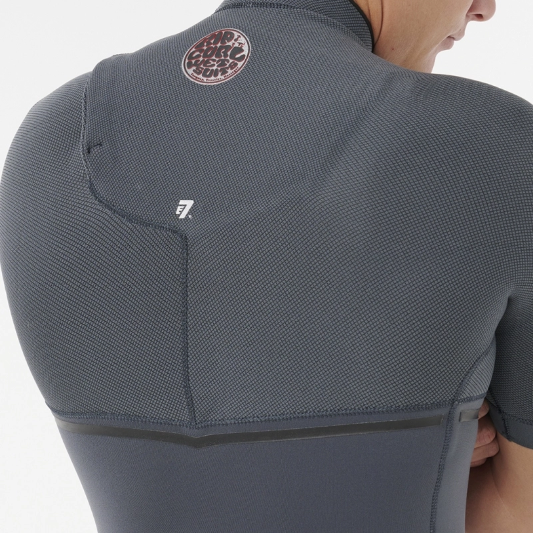 Rip Curl Short John E-Bomb 2/2 mm Manga Curta Iron - Sem Zipper