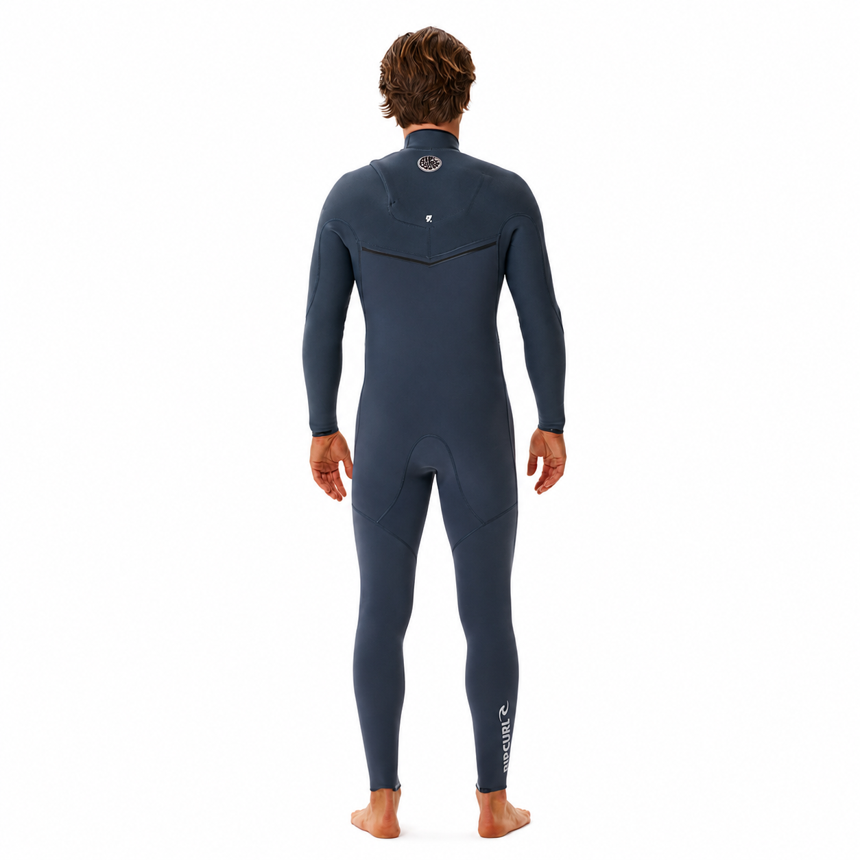 Rip Curl Long Jonh E-Bomb E7 3/2mm Zip Free - Iron