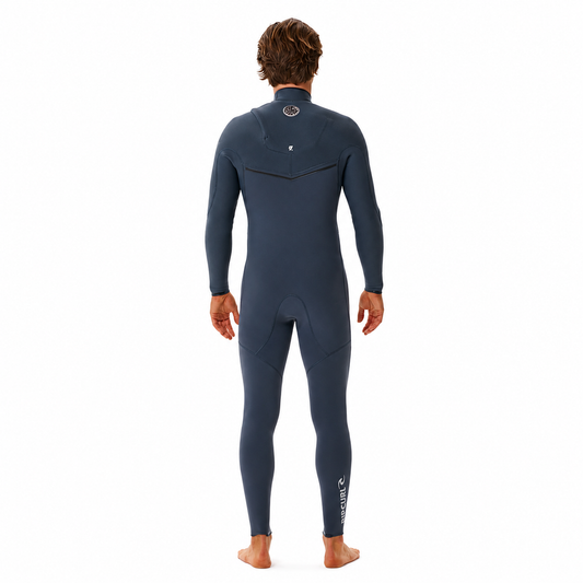 Rip Curl Long Jonh E-Bomb E7 3/2mm Zip Free - Iron