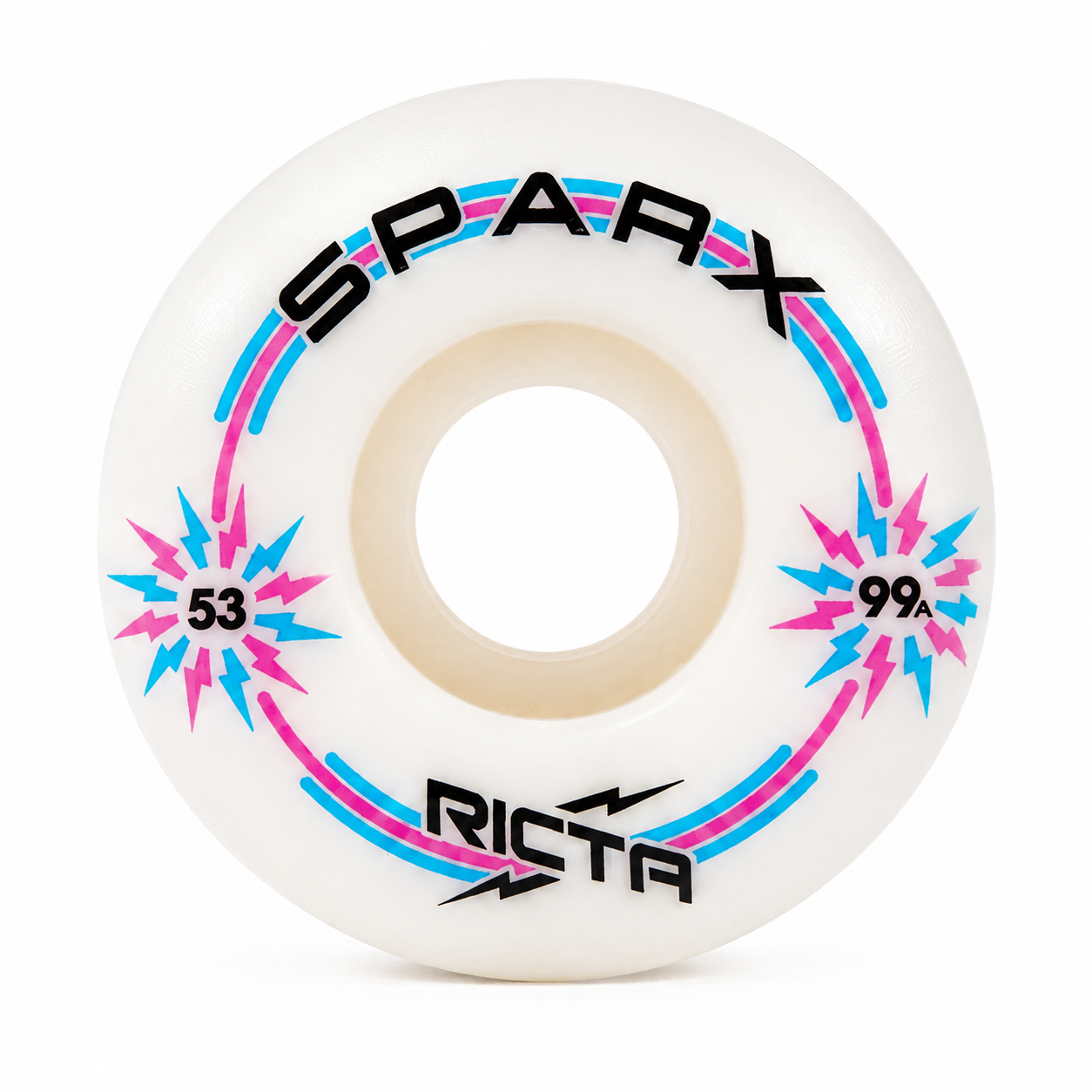 Rodas Skate Ricta Sparx 53mm Dureza 99A ( jogo 4 rodas )