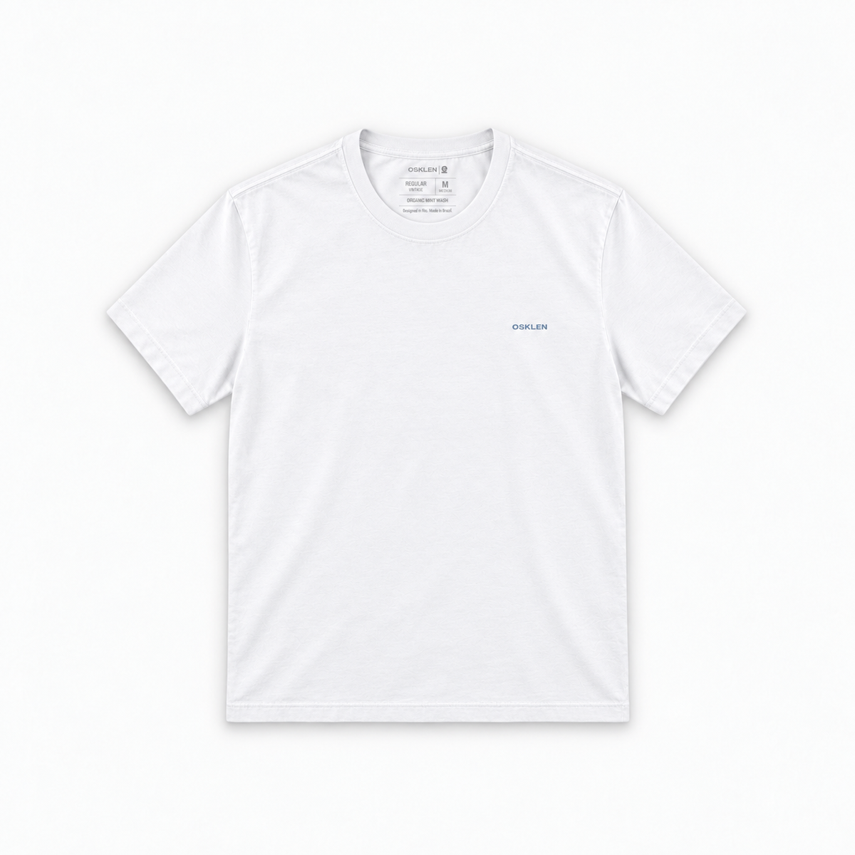 Camiseta Osklen Vintage Floral Aquarela Branco
