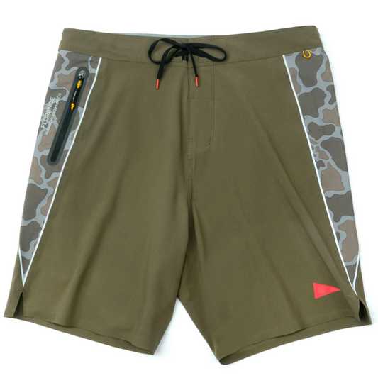 Bermuda Florence Marine - Boardshort John John Florence - F1 Zero Oliva