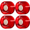 Roda Powell Peralta Clear Cruiser 63mm 80a - Clear Formula - Red