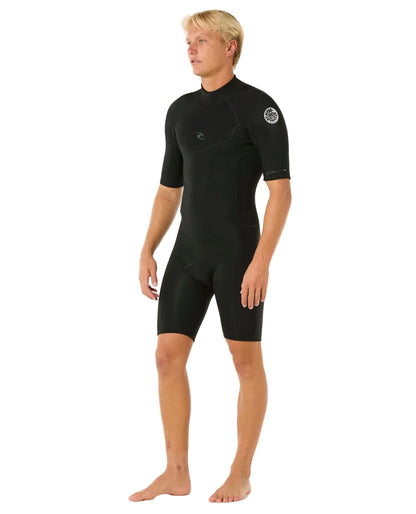 Short John Rip Curl Dawn Patrol 2/2mm Back Zip Black