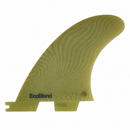 Quilha FCS II Carver Quad Rear EcoBlend Neoglass - Verde - Medium