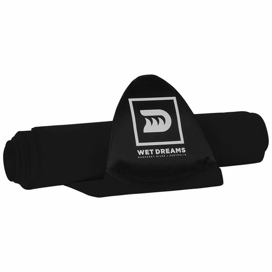 Capa Toalha Shortboard Wet Dreams Preta