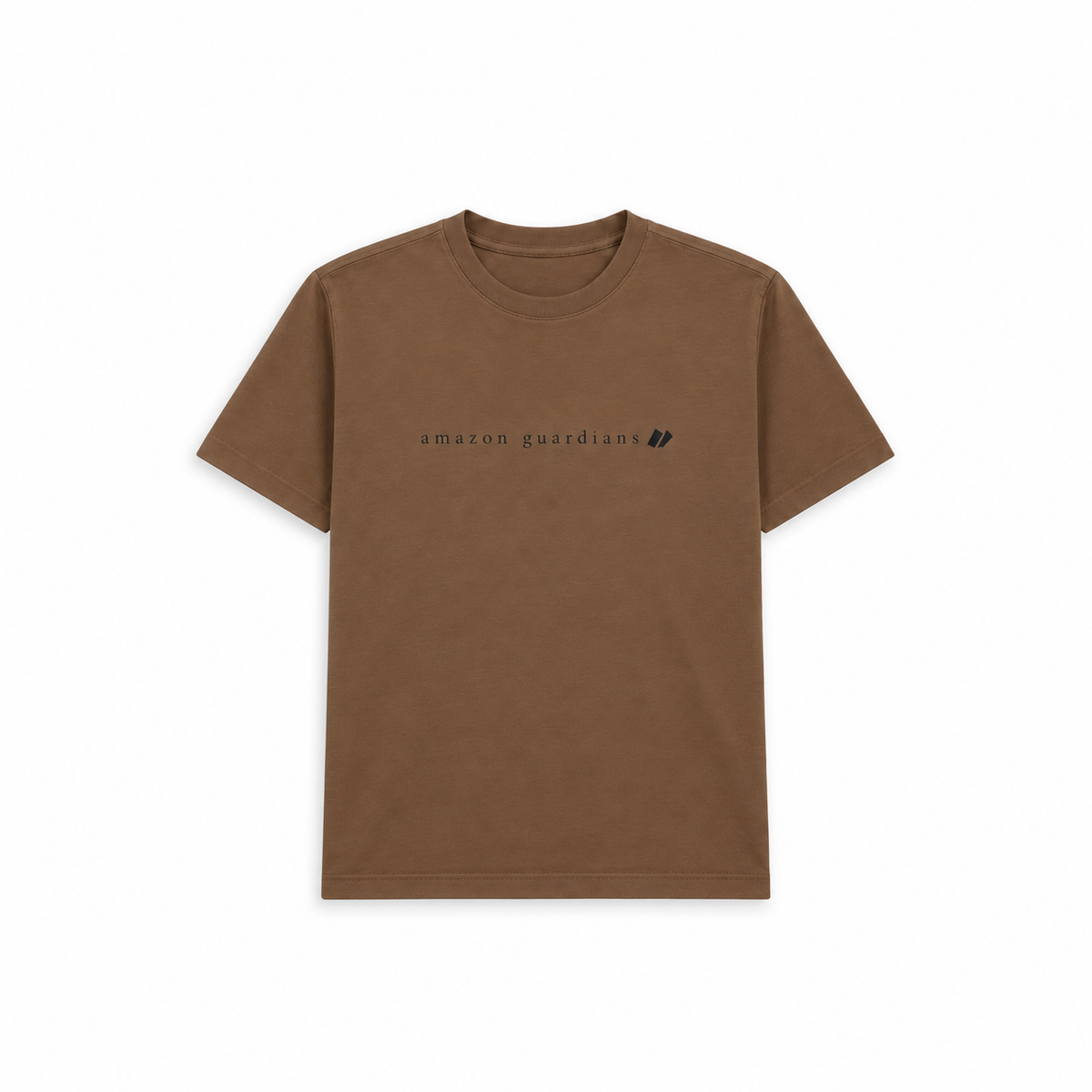 Camiseta Osklen Slim Vintage AG Marrom Ônix
