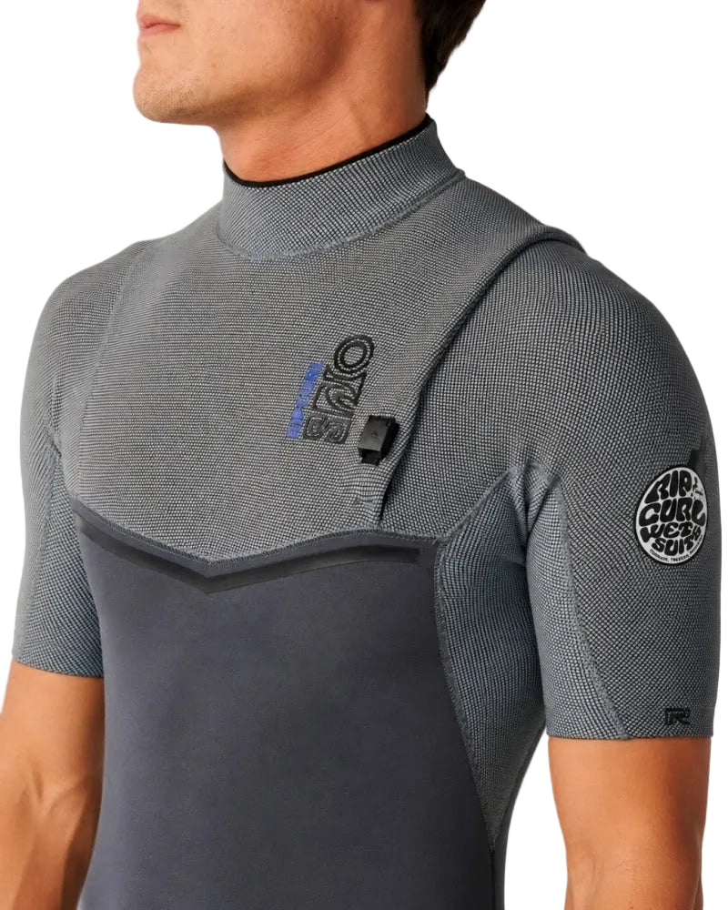 Short John Rip Curl E-Bomb 2/2mm Zip Free Charcoal Grey