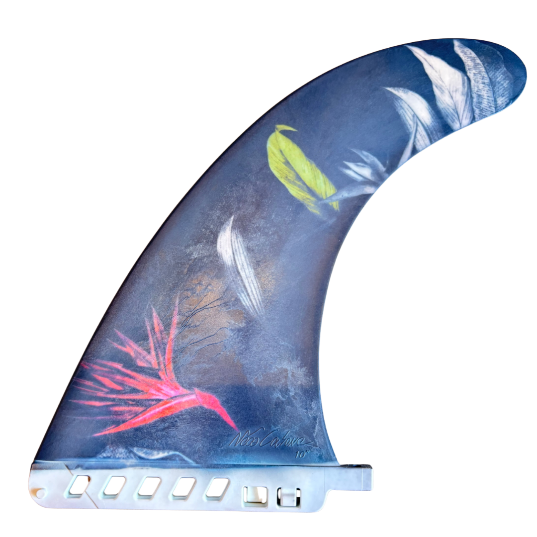 Quilha Pavani Longboard Sup 10 - Fundo Preto