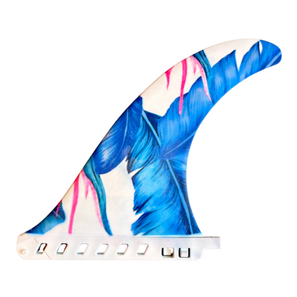 Pavani Longboard SUP Fin 9 - Blue Feather