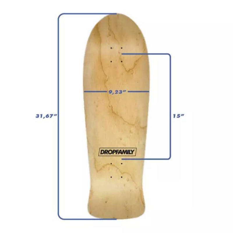Shape Santa Cruz Maple Old School Meek Slasher 9.23