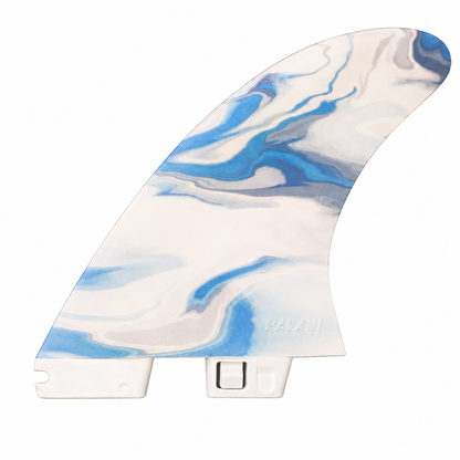 Quilha Pavani Triquilha Azul Mármore FCS II
