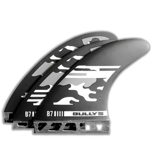 Quilha Bullys B7 Triquilhas Encaixe Future Fins Performance Core Importada - Large