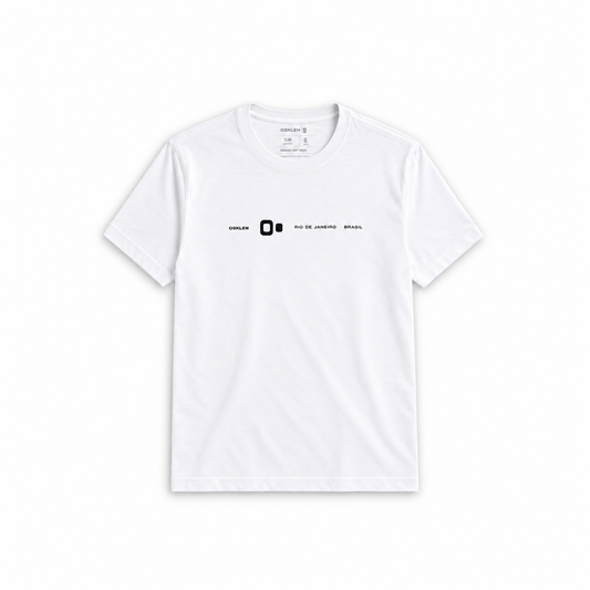 Camiseta Osklen Slim Vintage New Icon Rio Branco