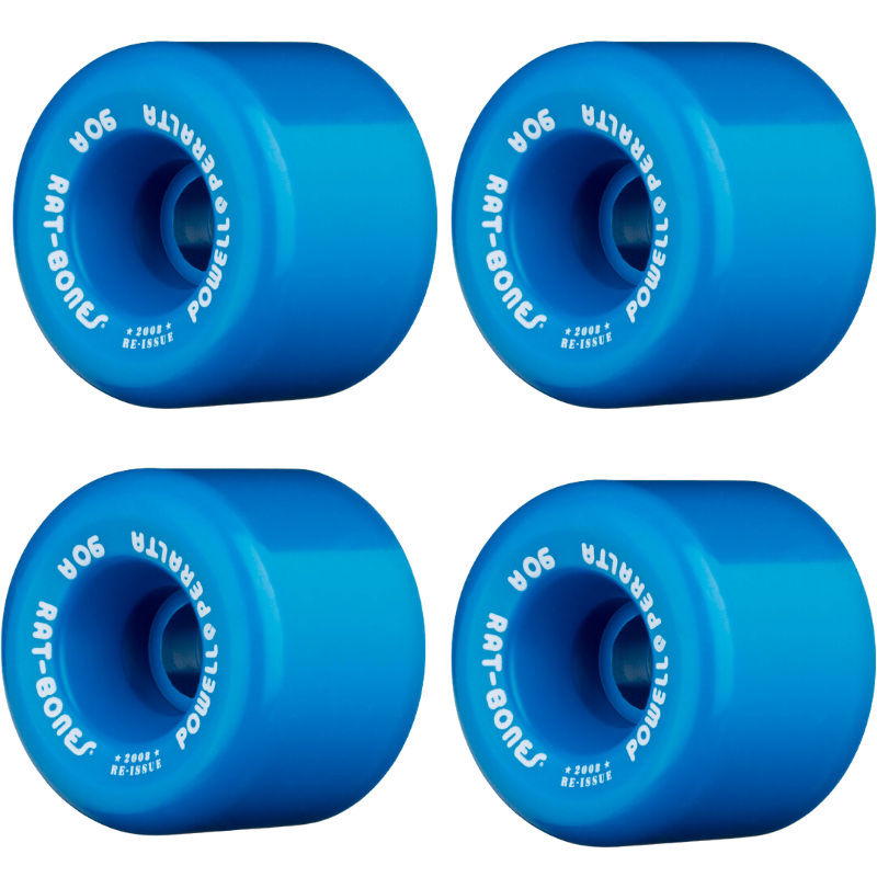 Roda Powell Peralta Rat Bones 60mm 90a - Natural Formula - Azul