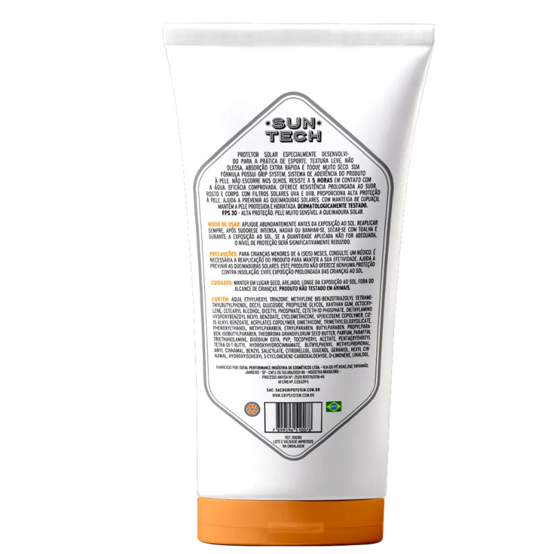 Protetor Solar Sun Tech 180G - FPS 30