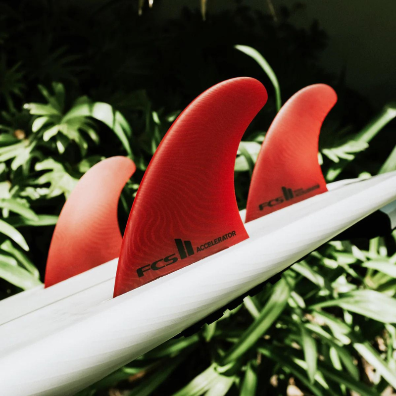 Quilha FCS II Accelerator Neo Glass Eco Triquilhas FCS