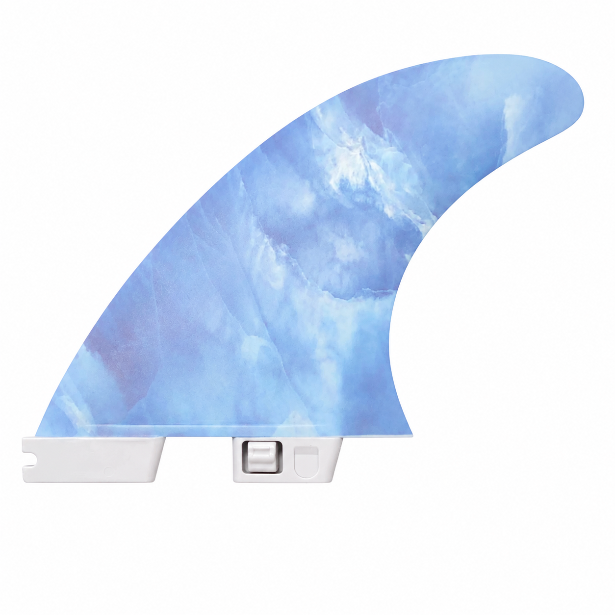 Quilha Pavani Triquilha Encaixe FCS II - Azul Mármore