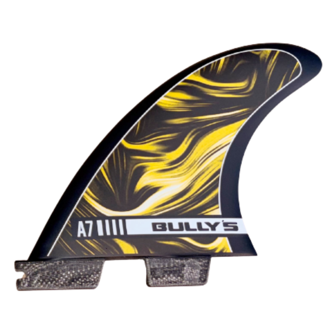Quilha Bullys A7 Triquilhas Encaixe FCS II Performance Core Importada - Large