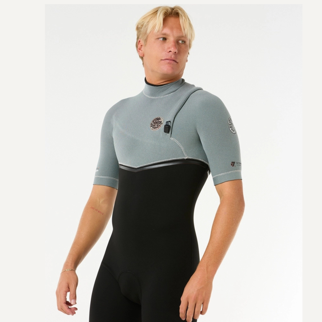 Rip Curl Short John E-Bomb 2/2 mm - Sem Zipper - Manga Curta