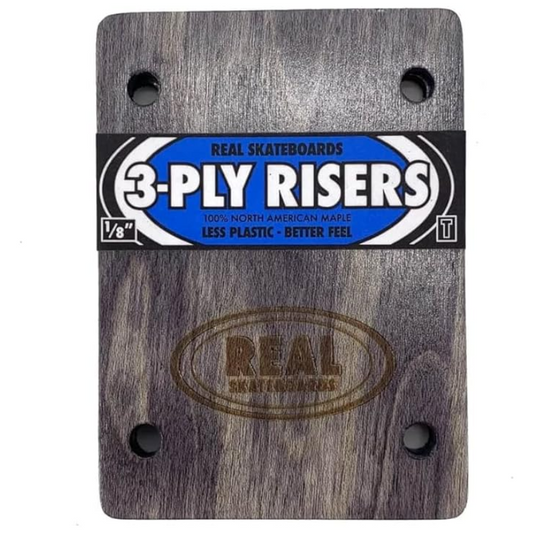 Real Riser Pads Para Thunder Trucks 1/8 - 3 Camadas Risers - 100% Maple