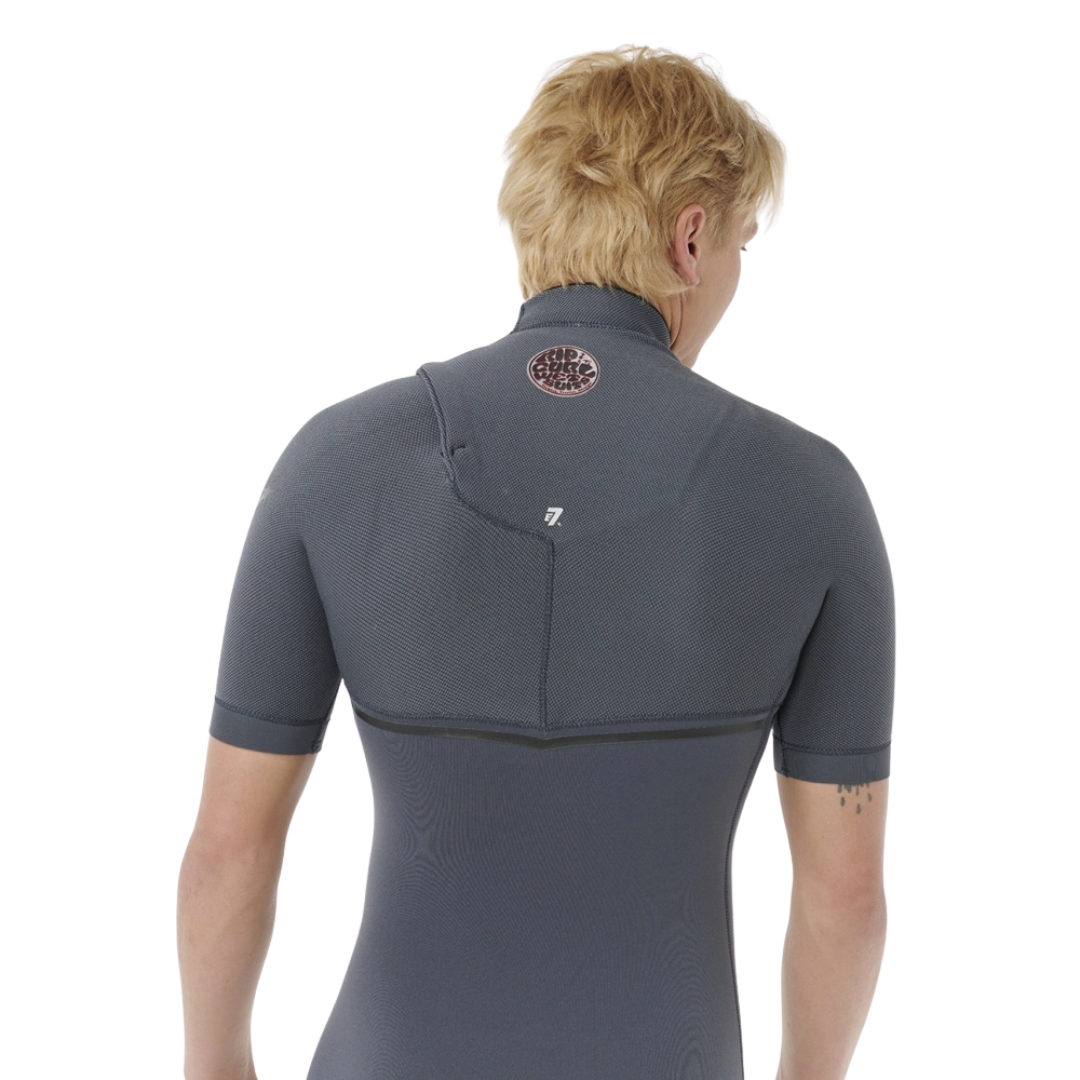 Rip Curl Short John E-Bomb 2/2 mm Manga Curta Iron - Sem Zipper