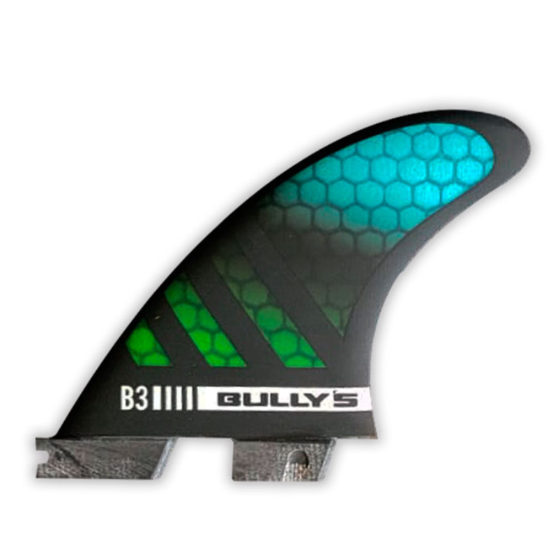 Quilha Bullys B3 Triquilhas Encaixe FCS II Performance Core Importada - Small
