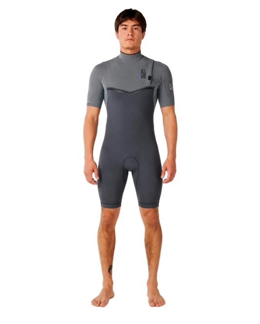 Short John Rip Curl E-Bomb 2/2mm Zip Free Charcoal Grey