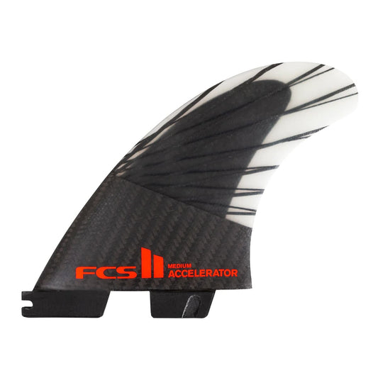 Quilha FCS II Accelerator PCC Carbon Triquilhas FCS