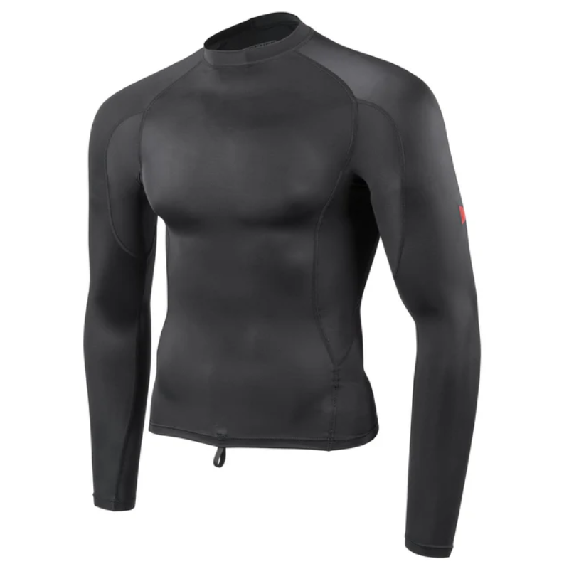 Florence Marine Windshield Camiseta UV Surf - Preto - Rashguard - Lycra