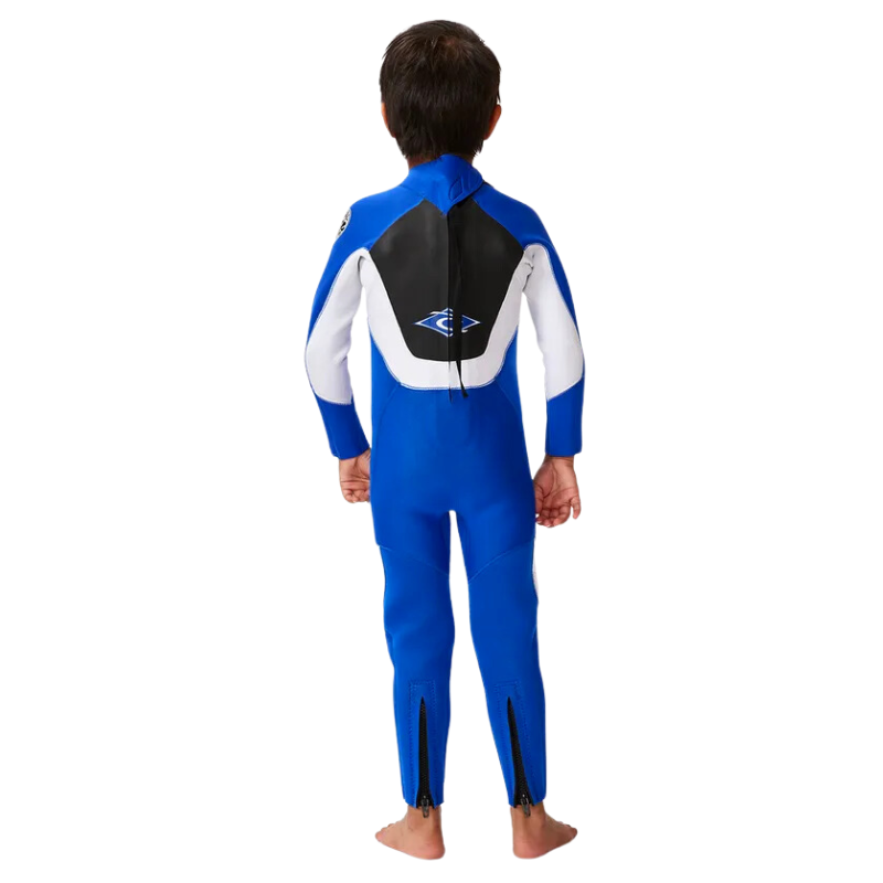 Long John Rip Curl Back Zip Omega 3/2 Azul - Infantil Kids