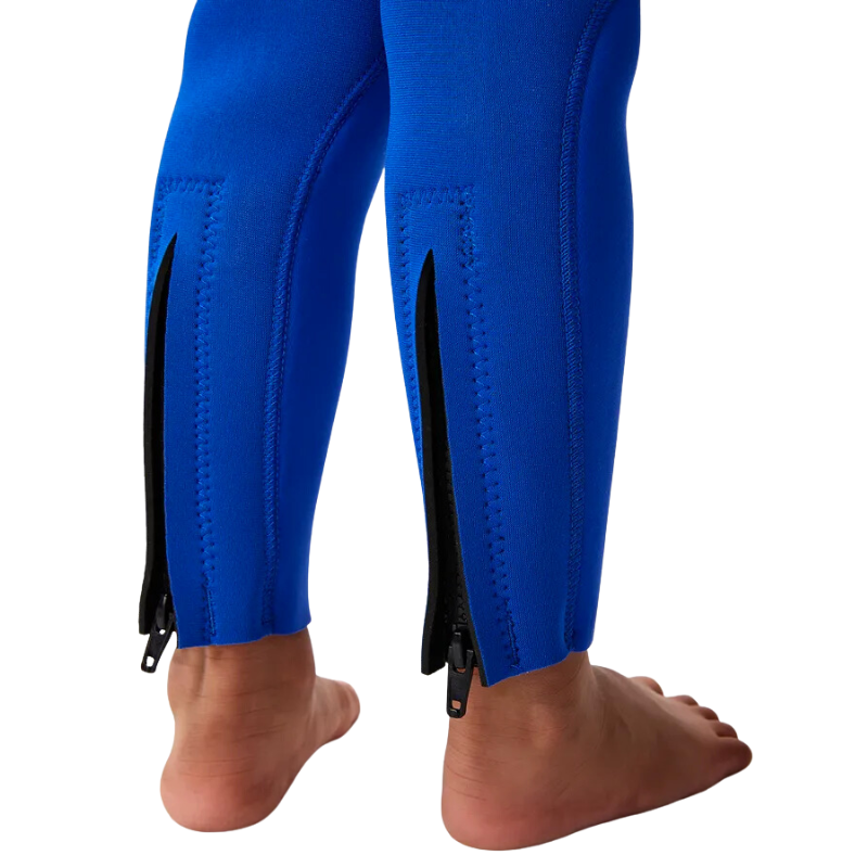 Long John Rip Curl Back Zip Omega 3/2 Azul - Infantil Kids