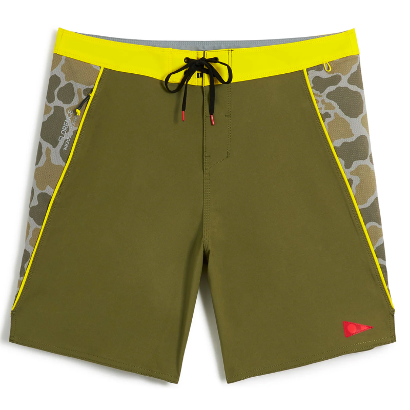 Bermuda Florence Marine - Boardshort John John Florence - F1 Airtex Gamma - Oliva