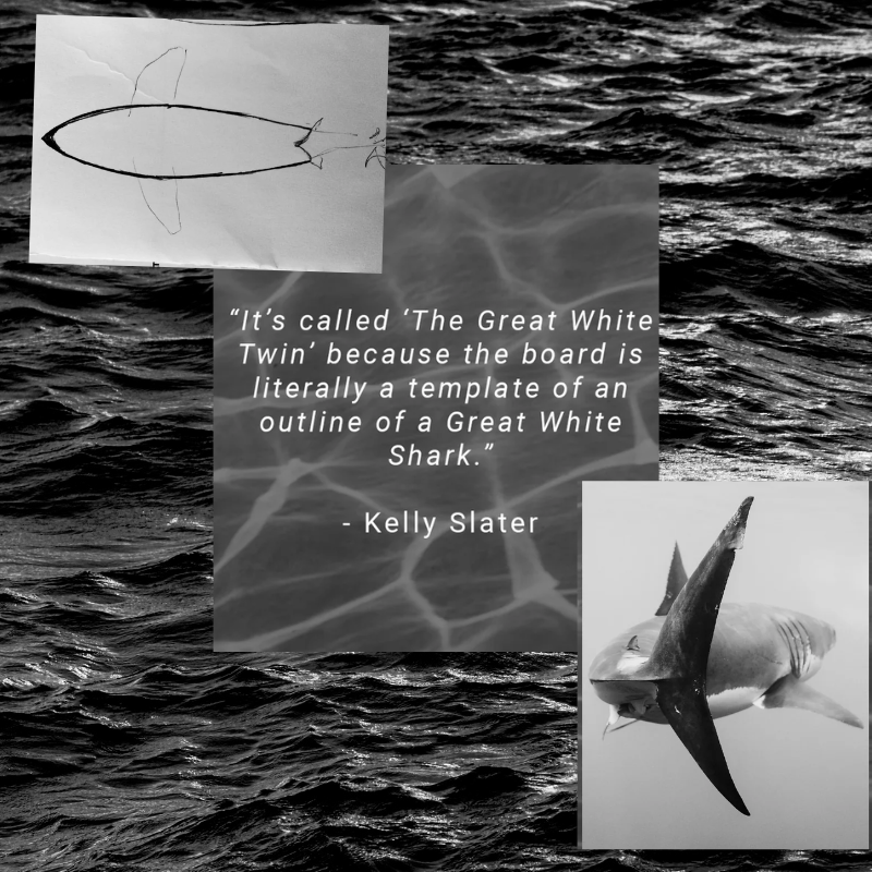 Prancha Firewire Great White Twin - Slater Designs