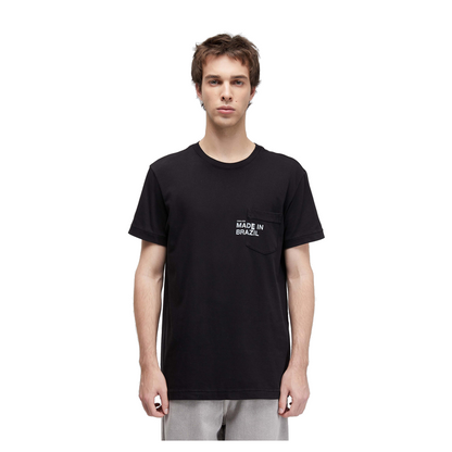 Camiseta Osklen Pocket Made in Brazil Preto - foto 2
