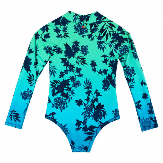 Lycra Body Maio Manga Longa Rhaya - Verde