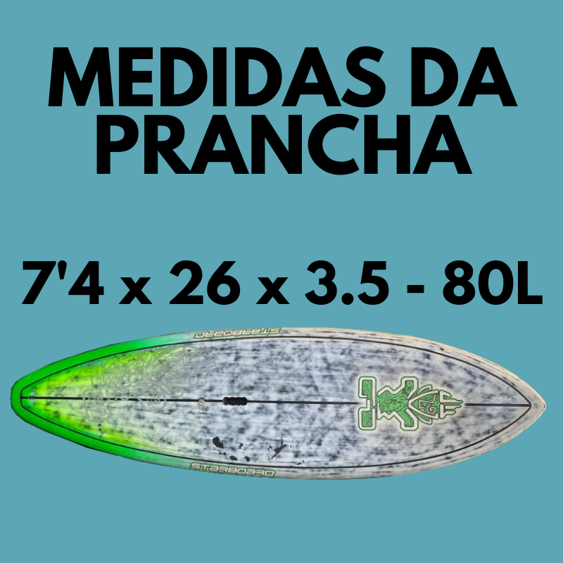 Prancha SUP Usada Starboard Pro Carbon 74