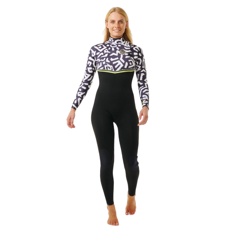 Rip Curl Long John Feminino 3/2mm E-Bomb - Sem Zipper