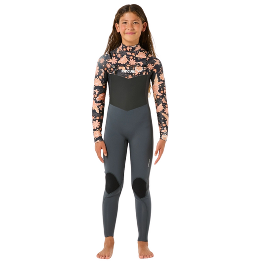 Long John Juvenil Feminino 3/2mm Dawn Patrol - Chest Zip