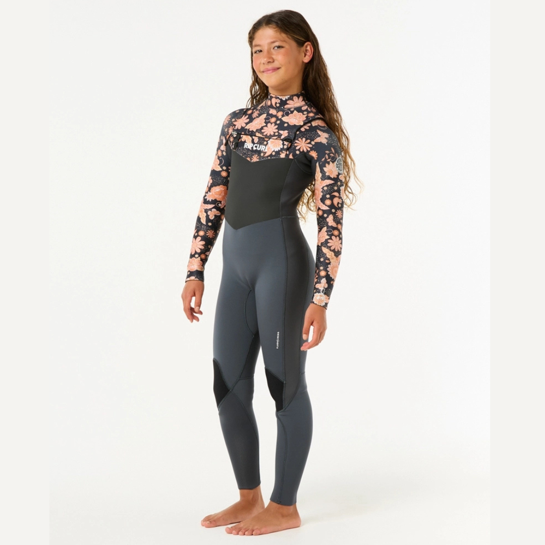 Long John Juvenil Feminino 3/2mm Dawn Patrol - Chest Zip