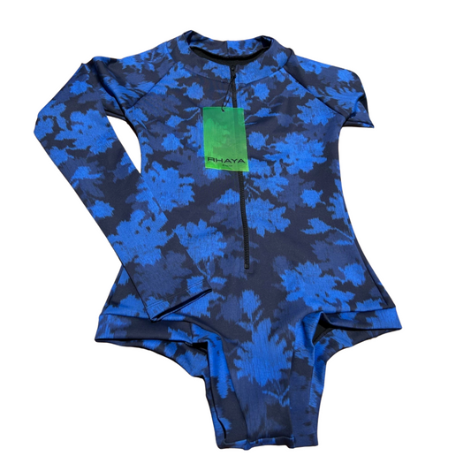 Body Maiô Para Surf Lycra Rhaya Manga Longa - Camuflage